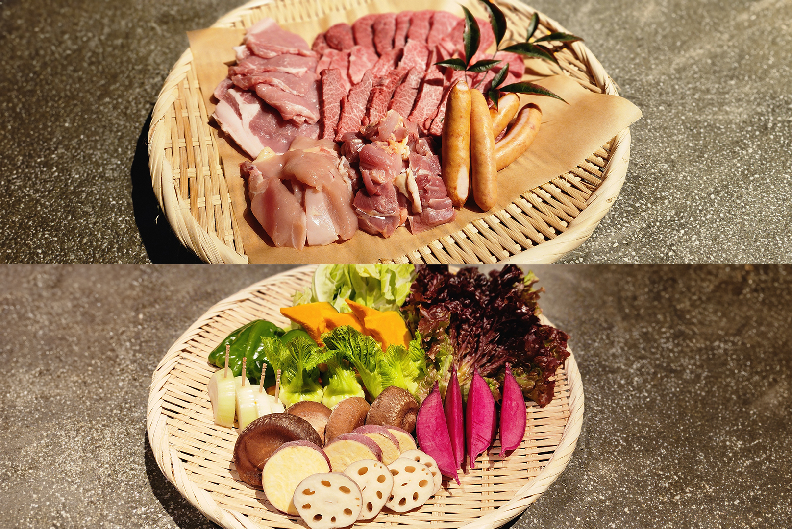[夕食]奈良のブランド肉堪能 BBQ セットプラン